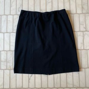 Women’s black pencil J.Jill skirt